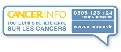 téléphone Cancer Info Service : 0805 123 124